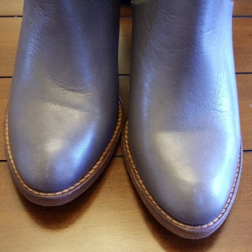 SESSUN 🐨 LEATHER BOOTIES - Picture 3 of 8